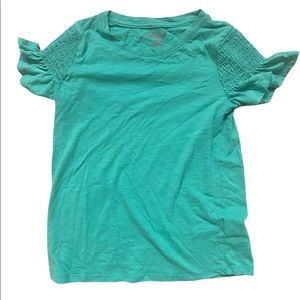 Cat & Jack girls shirt, green